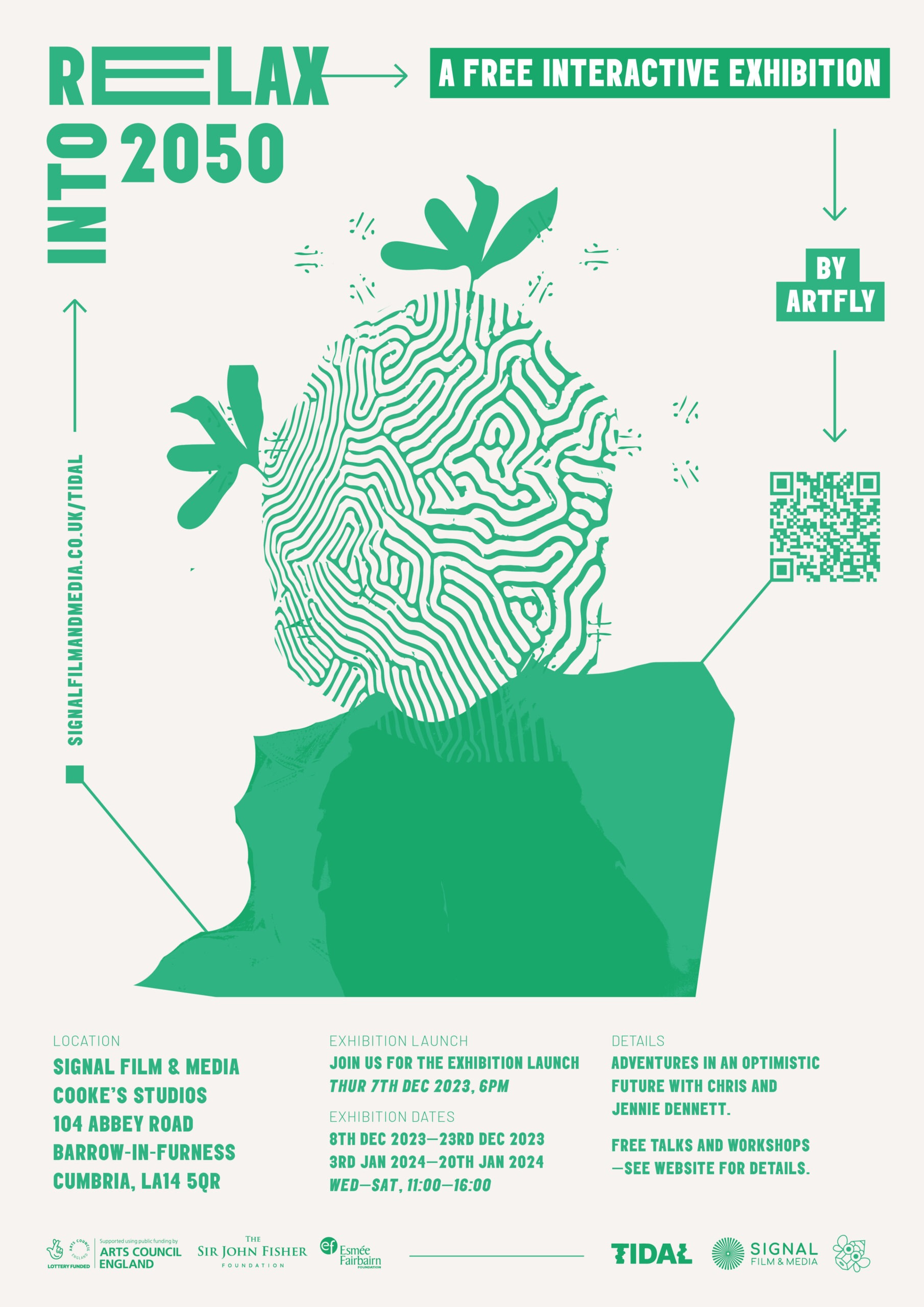 TIDAL Relax Into 2050 Poster (October 23)